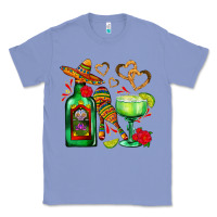 Colony Blue mexican tequila margarita and maracas Classic Tee - AdoDesignShop