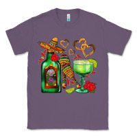 Lavender mexican tequila margarita and maracas Classic Tee - AdoDesignShop