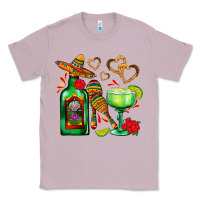 Lilac mexican tequila margarita and maracas Classic Tee - AdoDesignShop