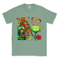 Sage mexican tequila margarita and maracas Classic Tee - AdoDesignShop