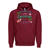 Burgundy making memories vacation cancun 2024 together Zipper Hoodie - MaliasSmallBusiness