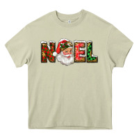 Mossy Western Noel Santa Claus Heavy Core Tee - RanaPortraitStore