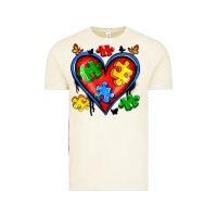 Vintage Arctic autism heart Vintage Tee - Artiststas