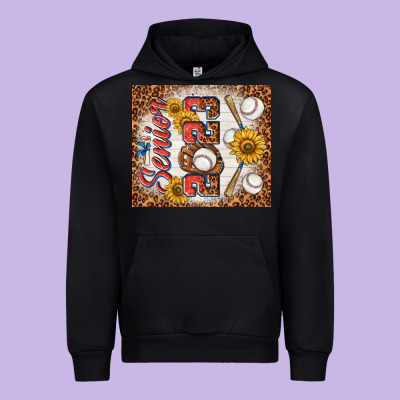 Senior 2023 Baseball Urban Hoodie Designed By Tumblerdesignbyshophia