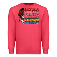 Cardinal mexican sugar skull latina chingona bonita Premium Sweatshirt - LillyAllenDesigns