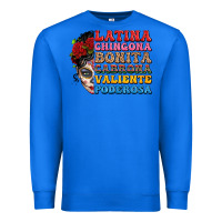 True Royal mexican sugar skull latina chingona bonita Premium Sweatshirt - LillyAllenDesigns