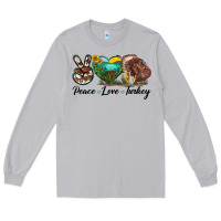 Moon Dust peace love turkey Long Sleeve Tee - LillyAllenDesigns