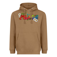 Toasted Coconut Lgbtq Peace With Daisy Heavyweight Hoodie - BundleAndBundleShop