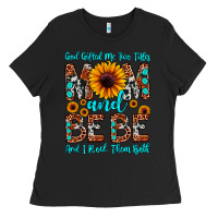 Black god gifted me two titles mom and bebe  and i rock Ladies Tee - JahusDesignShop