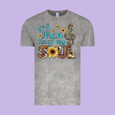 Then Sings My Soul Vintage Tee Designed By Jahusdesignshop
