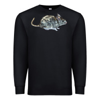 Black packrat aka, woodrat Premium Sweatshirt - LillyAllenDesigns
