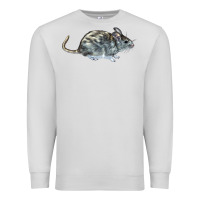 Dove Grey packrat aka, woodrat Premium Sweatshirt - LillyAllenDesigns