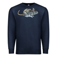 Navy packrat aka, woodrat Premium Sweatshirt - LillyAllenDesigns