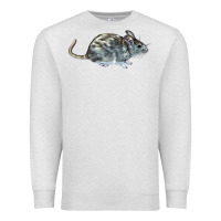 Oatmeal Heather packrat aka, woodrat Premium Sweatshirt - LillyAllenDesigns