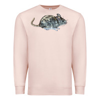 Pale Pink packrat aka, woodrat Premium Sweatshirt - LillyAllenDesigns