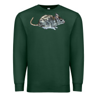 Sports Green packrat aka, woodrat Premium Sweatshirt - LillyAllenDesigns
