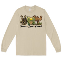 Mushroom peace love camel Long Sleeve Tee - LillyAllenDesigns