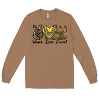 Toasted Coconut peace love camel Long Sleeve Tee - LillyAllenDesigns