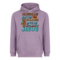 Lavender Mommas Don't Let Your Babies Grow  Up Without Jesus Heavyweight Hoodie - BundleAndBundleShop