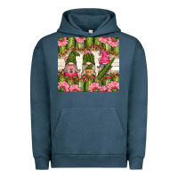 Pigment Midnight Navy cactus gnomies Urban Hoodie - TumblerDesignByShophia