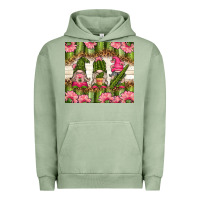 Pigment Oil Green cactus gnomies Urban Hoodie - TumblerDesignByShophia