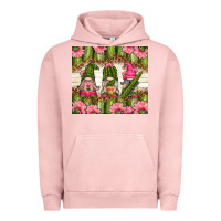 Pigment Salmon cactus gnomies Urban Hoodie - TumblerDesignByShophia