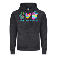 Vintage Black peace love loaded tea Vintage Hoodie - JahusDesignShop