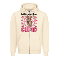 Sandshell better aim than cupid Zipper Hoodie - MaliasSmallBusiness