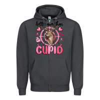 Smoke better aim than cupid Zipper Hoodie - MaliasSmallBusiness