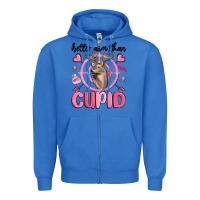 True Royal better aim than cupid Zipper Hoodie - MaliasSmallBusiness