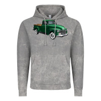 Cloud Rock western green truck right 34 view 1 Vintage Hoodie - FaDigitalArtStudio