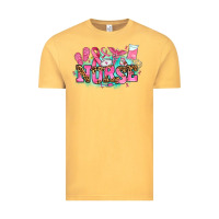Vintage Mustard breast cancer nurse Vintage Tee - AdoDesignShop