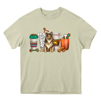 Mossy collie dog coffee cups Heavy Core Tee - texasbilliewilder