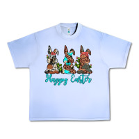 Grape Ice happy easter leopard cowhide turquoise cactus bunny's Urban Heavy Tee - JahusDesignShop