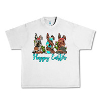 Lunar Rock happy easter leopard cowhide turquoise cactus bunny's Urban Heavy Tee - JahusDesignShop