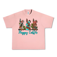 Salmon happy easter leopard cowhide turquoise cactus bunny's Urban Heavy Tee - JahusDesignShop
