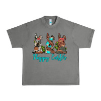Tornado happy easter leopard cowhide turquoise cactus bunny's Urban Heavy Tee - JahusDesignShop