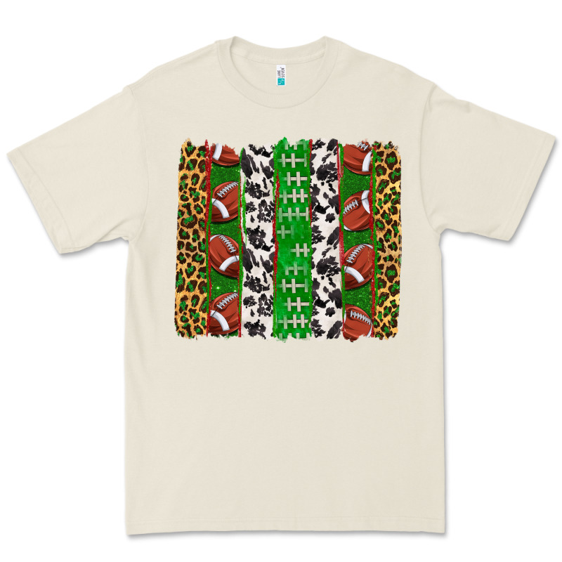 Football Brush Strokes Premium Tee by texasbilliewilder | Teevron
