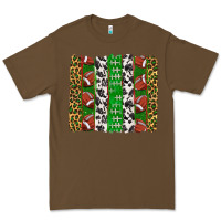 Cacao football brush strokes Premium Tee - texasbilliewilder