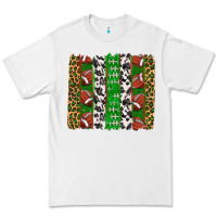 White football brush strokes Premium Tee - texasbilliewilder