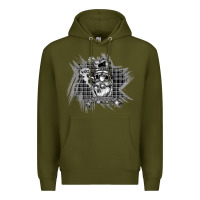 Army Green St Patricks Day Premium Hoodie - Bettercallsaul
