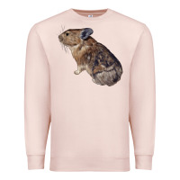 Pale Pink pika Premium Sweatshirt - LillyAllenDesigns
