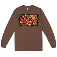 Chestnut ladybug one background Long Sleeve Tee - BarkalooDesign