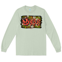 Matcha ladybug one background Long Sleeve Tee - BarkalooDesign