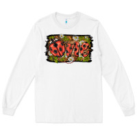 White ladybug one background Long Sleeve Tee - BarkalooDesign