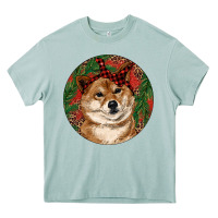 Arona Shiba Inu Christmas Heavy Core Tee - RanaPortraitStore
