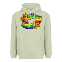 Lgbtq Pride Rainbow Lips Heavyweight Hoodie | Teevron