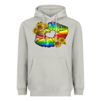 Moon Dust Lgbtq Pride Rainbow Lips Heavyweight Hoodie - BundleAndBundleShop