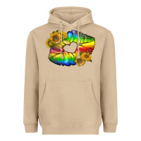 Mushroom Lgbtq Pride Rainbow Lips Heavyweight Hoodie - BundleAndBundleShop