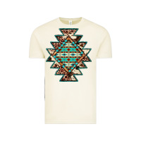 Vintage Arctic cowhide leopard gemstone aztec Vintage Tee - JahusDesignShop